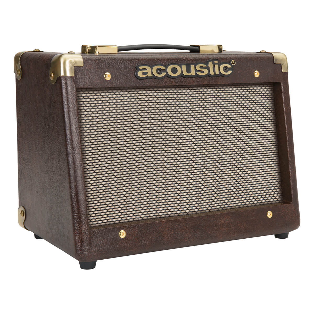 Left perspective view of Acoustic A15 15W Acoustic Instrument Amp