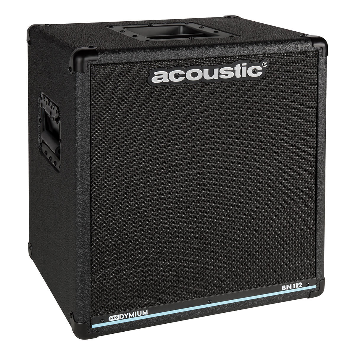 Right angle view of acoustic BN112 Neo Bass Cabinet