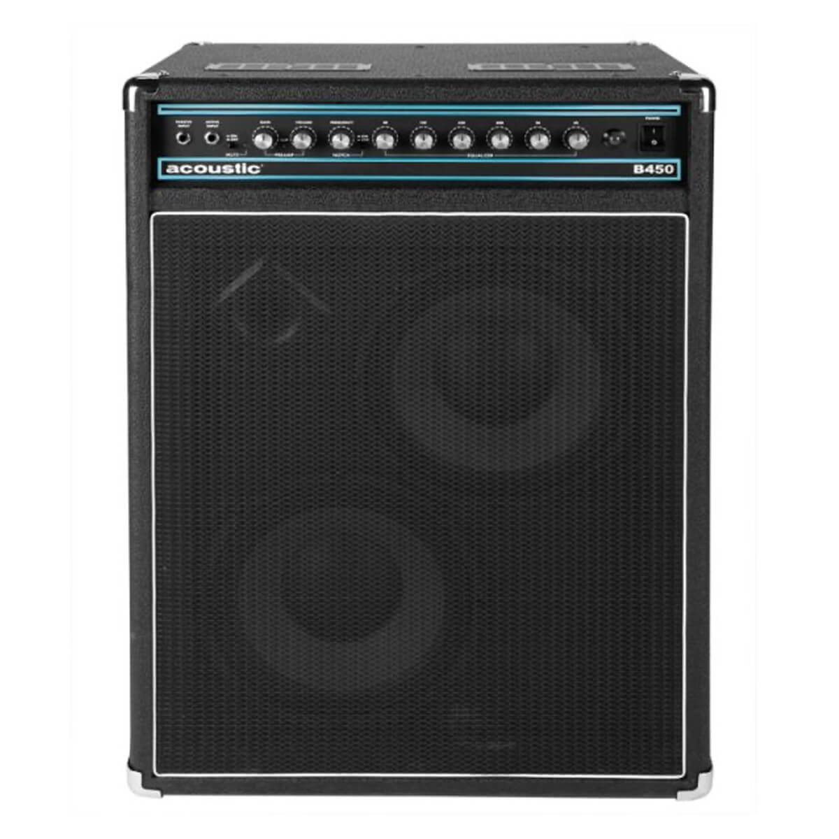 B450 450 W 2×10″ Bass Guitar Combo Amp - Acoustic Control Corp