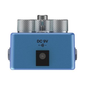 Gamma Cumulus 3-way reverb pedal rear.
